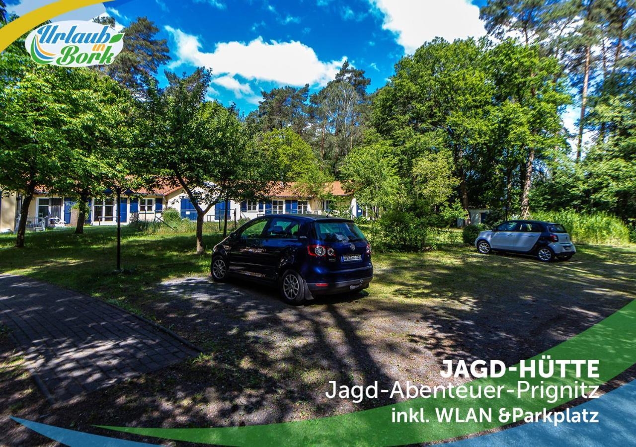 Jagd-Angler-Holzhaus-Im-Wald-Am-See Villa Kyritz Eksteriør billede