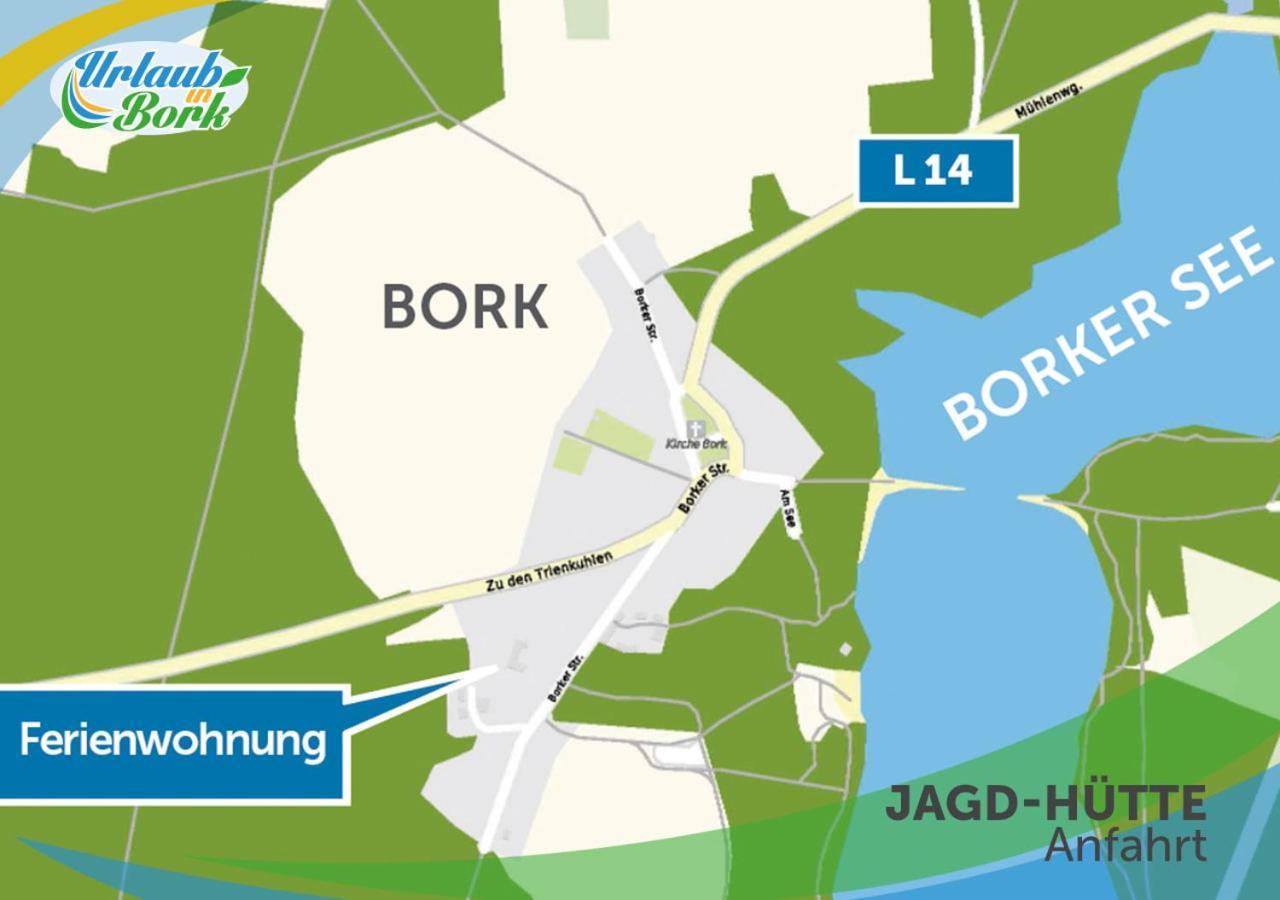Jagd-Angler-Holzhaus-Im-Wald-Am-See Villa Kyritz Eksteriør billede